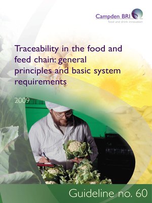 cover image of Traceability in the Food and Feed Chain